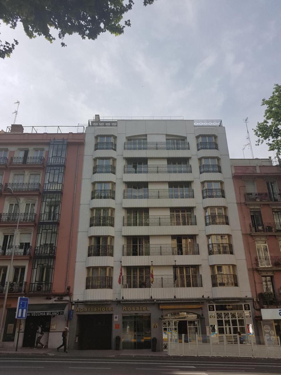 Aparto-Hotel Rosales Madrid Exterior photo